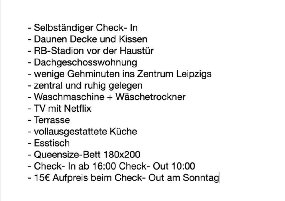 Apartment R&l Wettiner Strasse *